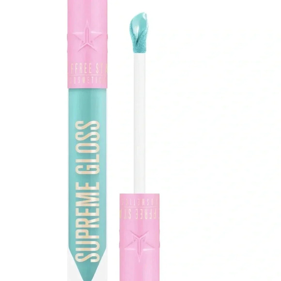 Glossed In Paradise Jeffree Star Supreme Gloss - NWT - Neon Turquoise - 1 AVA. - Picture 1 of 9